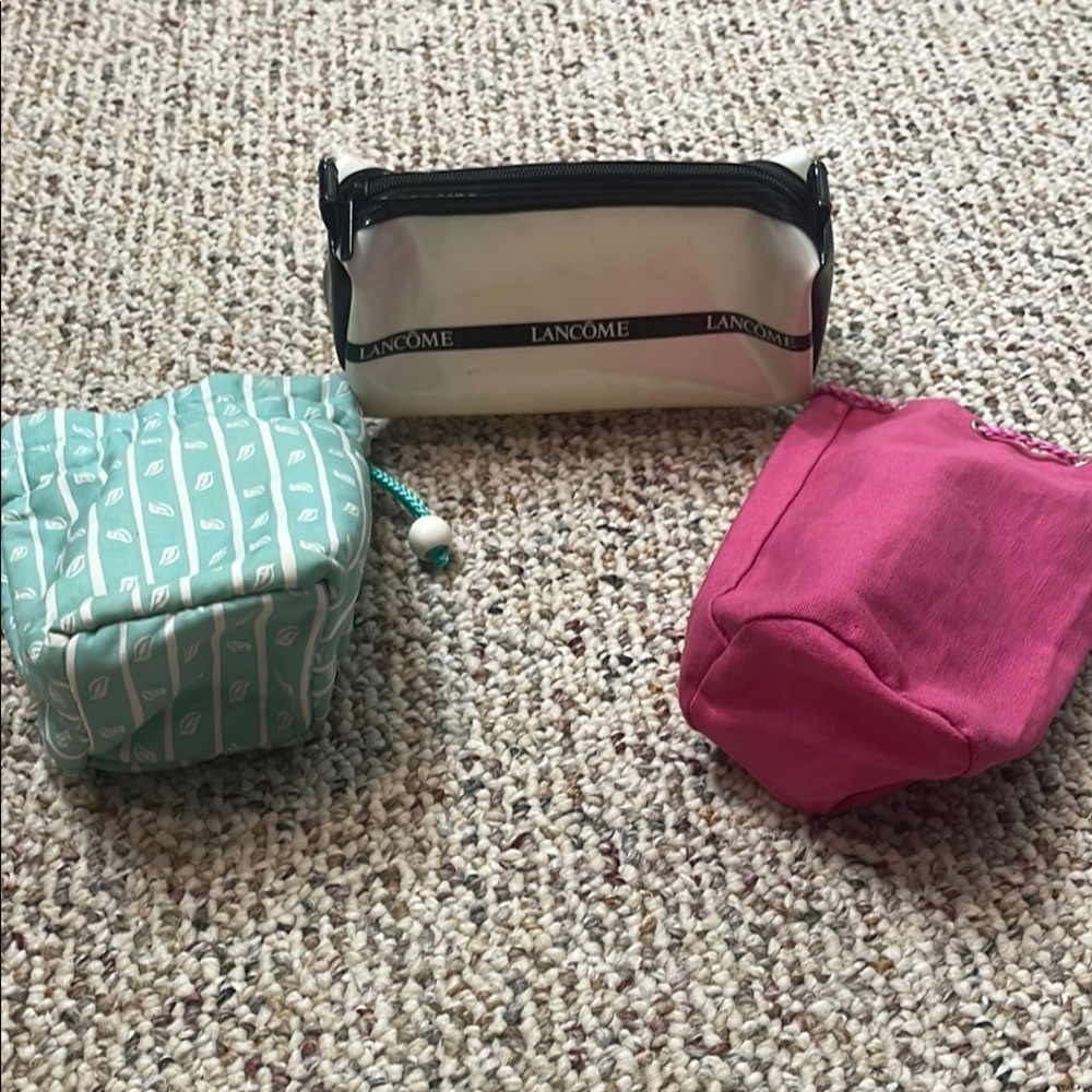 Set of 3 Cosmetic/Jewelry Bag Set